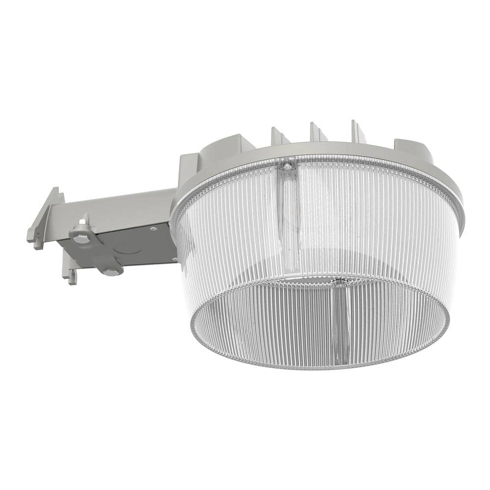 HALO ALS 200-Watt Equivalent 6000 Lumen Gray Finish Dusk to Dawn Integrated LED Area Light/Flood Light (2)