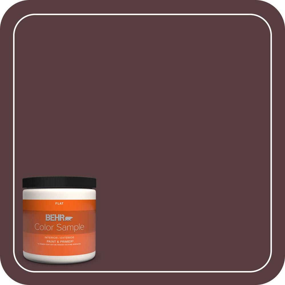 BEHR PREMIUM PLUS #PPU1-02 Divine Wine Enamel Low Odor & Primer (1)