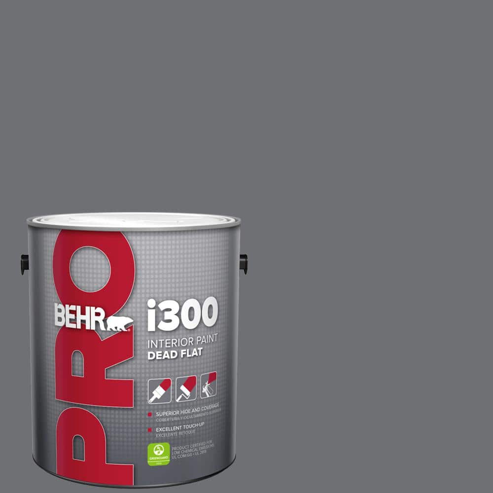 BEHR PRO 1 gal. #PPU18-03 Antique Tin Dead Flat Interior Paint