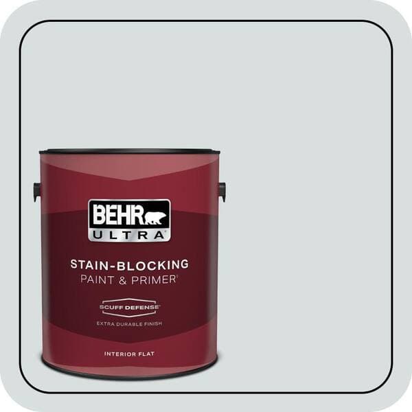 BEHR PREMIUM PLUS #ECC-31-2 Echo Mist Flat & Primer (4)