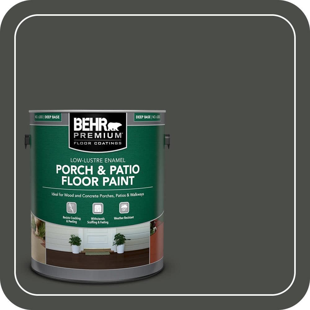 BEHR PREMIUM #710F-7 Textured Low-Lustre Enamel Interior/Exterior Porch and Patio Anti-Slip Floor Paint