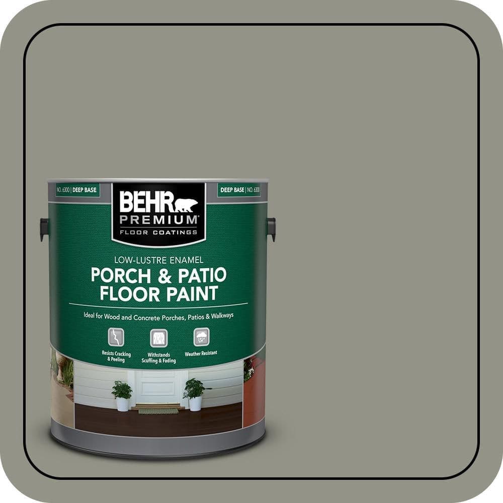 BEHR PREMIUM #MS-59 Textured Low-Lustre Enamel Interior/Exterior Porch and Patio Anti-Slip Floor Paint (1)