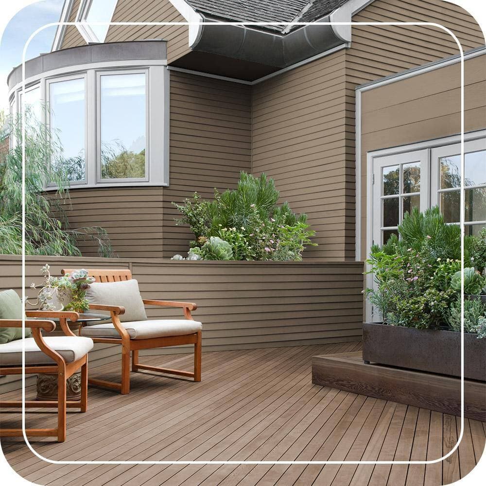 BEHR #PPU7-03A Color House and Fence Exterior Wood Stain (3)