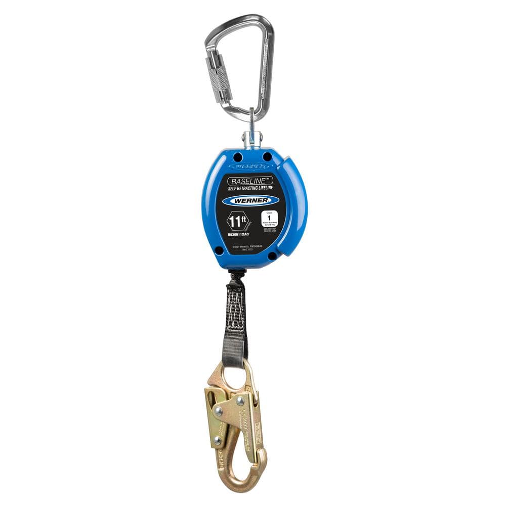 Werner 11 ft. Baseline Self Retracting Lifeline