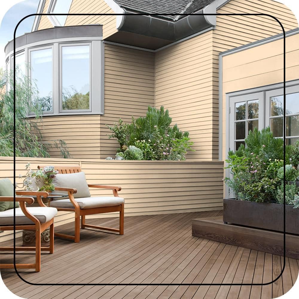 BEHR #310C-2 Color House and Fence Exterior Wood Stain (3)
