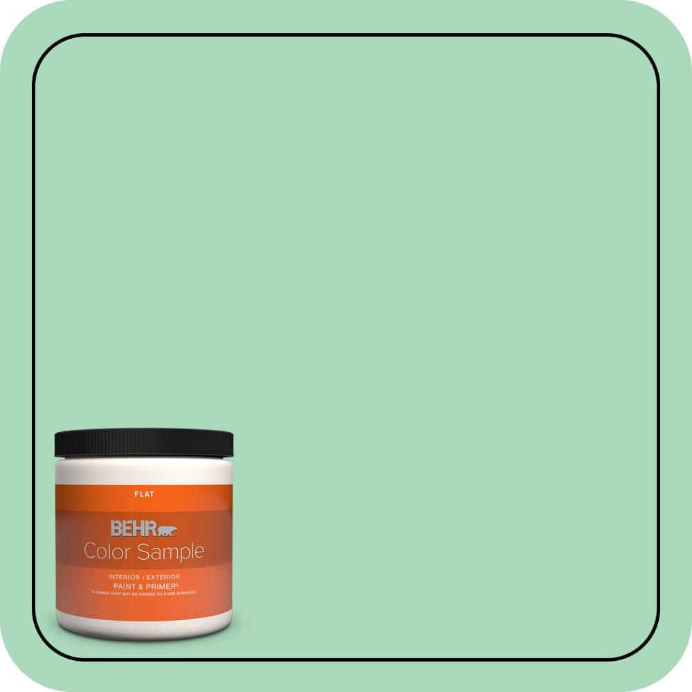 BEHR PREMIUM PLUS #P410-3 Shanghai Jade Flat Low Odor & Primer (1)