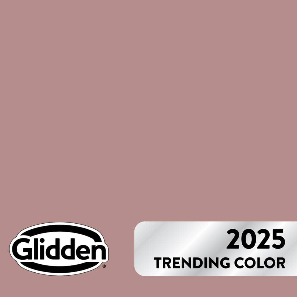 Glidden 8 oz. PPG1053-5 Brandy Snaps Satin Interior Paint Sample (1)