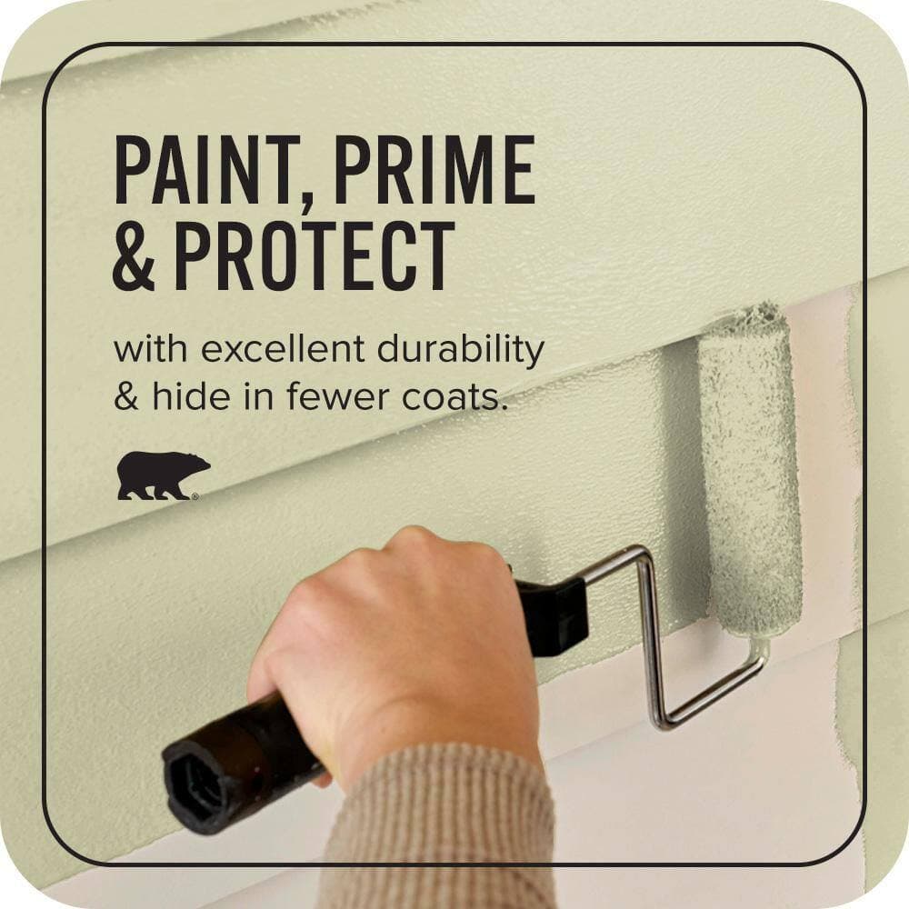 BEHR ULTRA 1 gal. #S340-3 Hybrid Satin Enamel Exterior Paint & Primer (3)