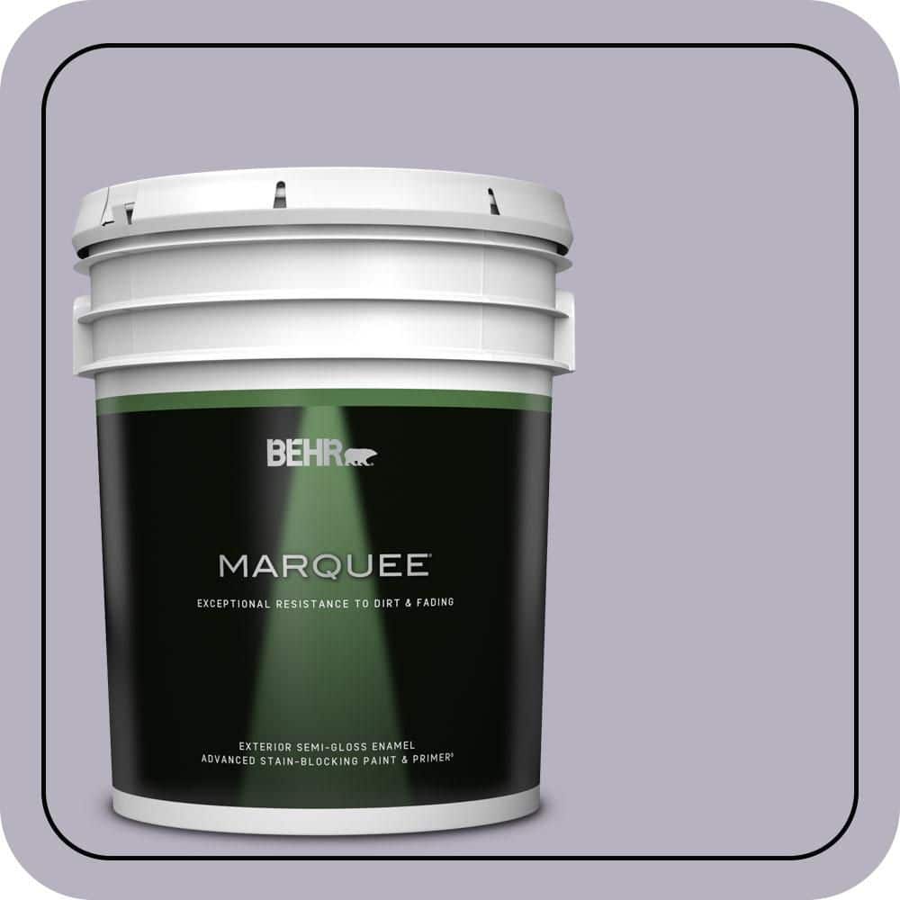 BEHR MARQUEE 5 gal. #N560-2 Coveted Gem Semi-Gloss Enamel Exterior Paint & Primer