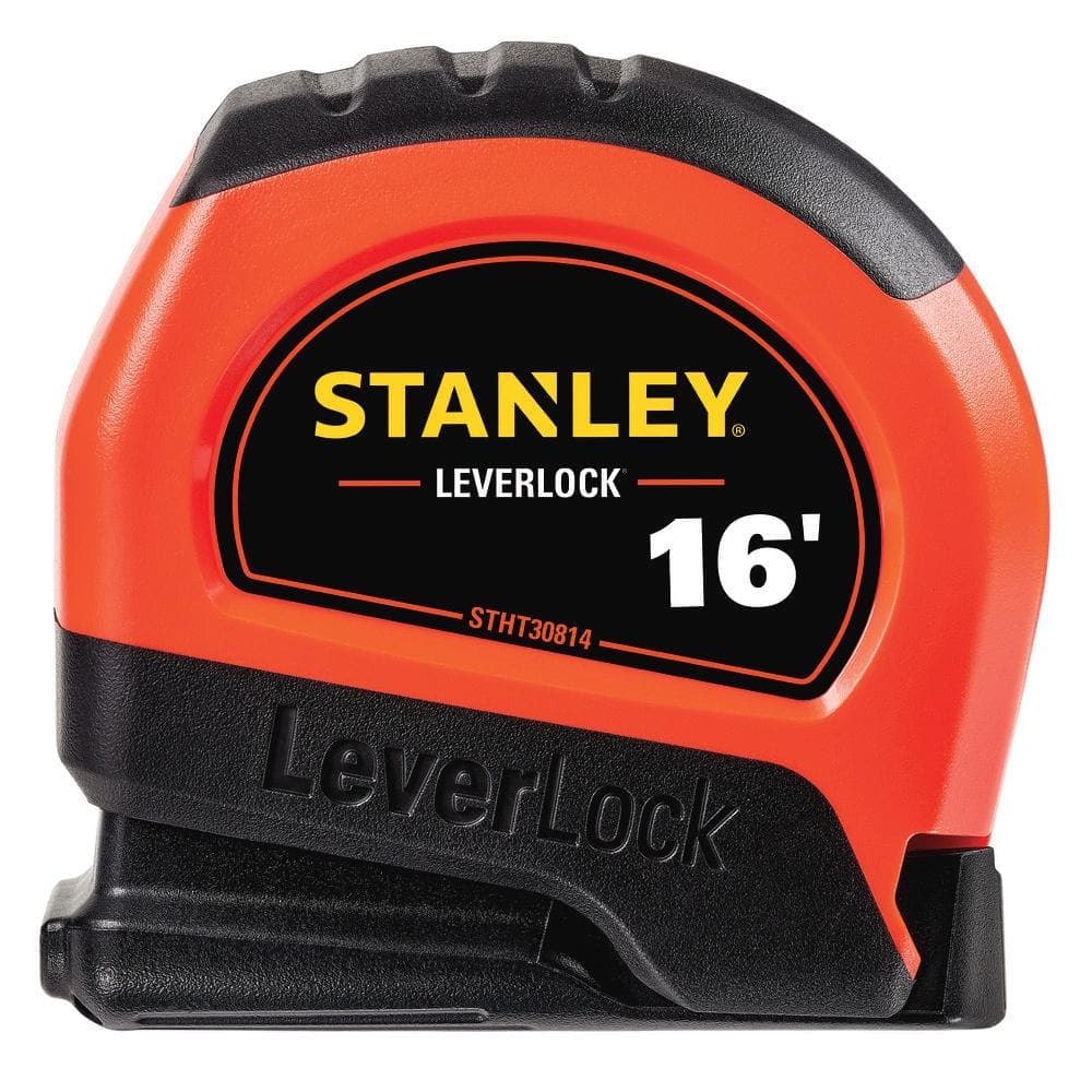 Stanley LeverLock High Visibility Tape Measure