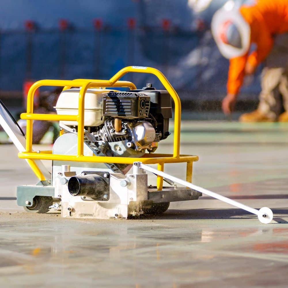Tomahawk Power 6 in. 3.5 HP Honda Early Entry Walk Behind Green Concrete Saw with GX120 Honda Engine (3)