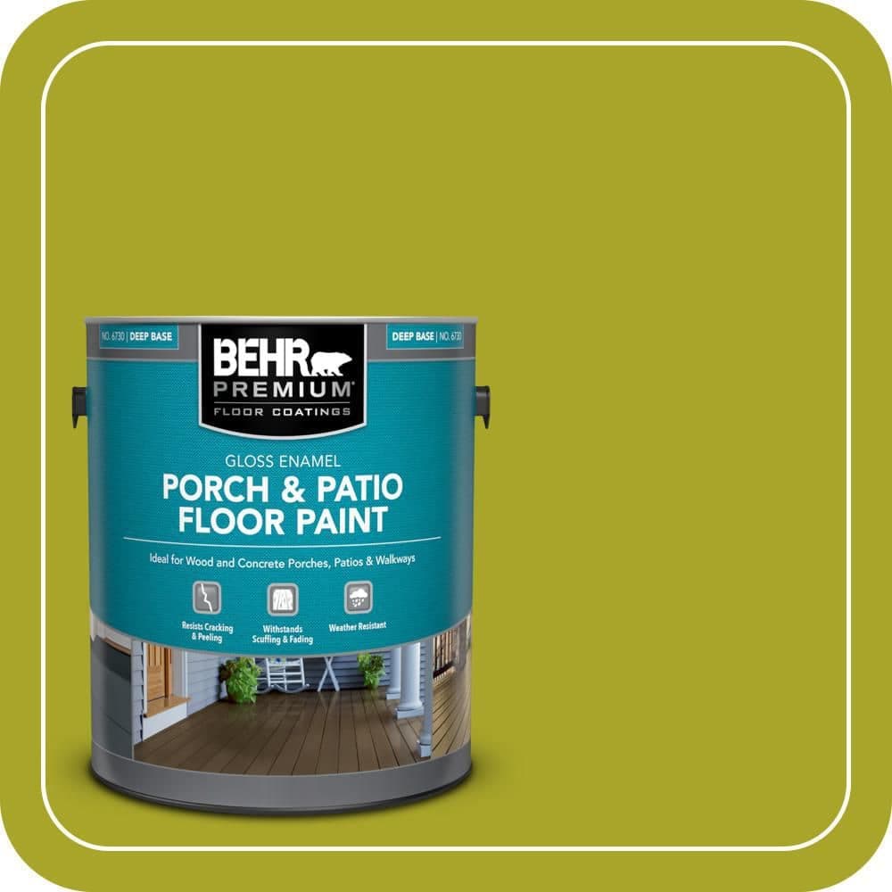 BEHR PREMIUM 1 gal. #P340-7 Venom Gloss Enamel Interior/Exterior Porch and Patio Floor Paint