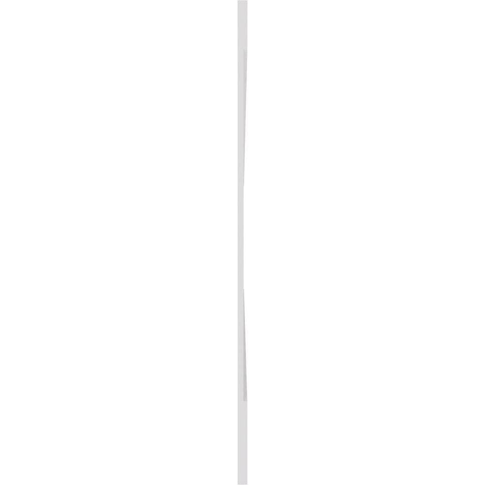 Ekena Millwork 32 in. H x 94-1/2 in. W 21.04 sq. ft. Edinburg PVC Wainscot Paneling Kit (3)