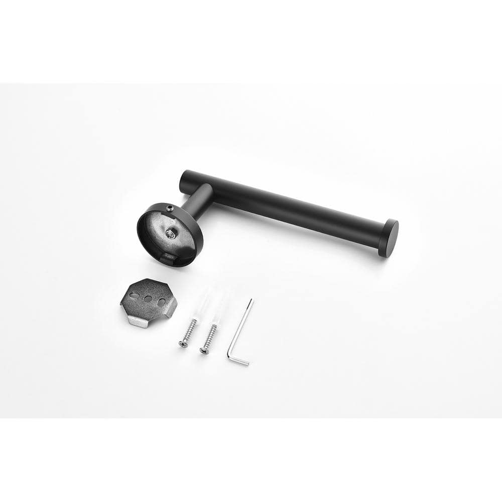 Tenleaf 9-Piece Stainless Steel Bath Hardware Set with Towel Bar, Towel Ring, Robe Hook, Toilet Paper Holder (3)