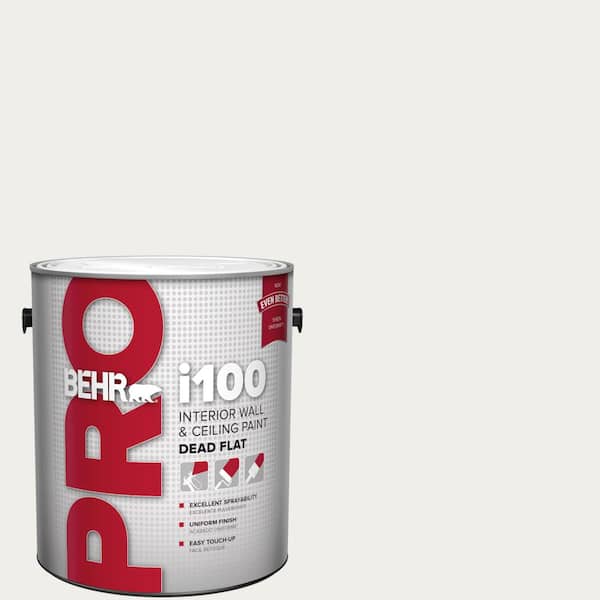 BEHR PRO 1 gal. #PWN-53 White Mink Dead Flat Interior Paint (2)