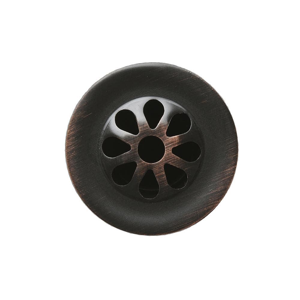 Premier Copper Products 1.5 in. Non-Overflow Grid Bathroom Sink Drain, Oil Rubbed Bronze (3)