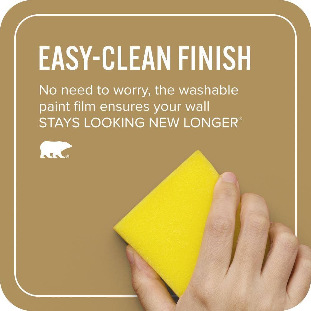 BEHR ULTRA 1 gal. #S310-5 Brazilian Citrine Extra Durable Flat Interior Paint & Primer (4)