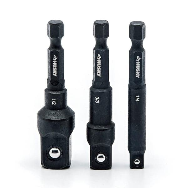 Husky 2.5 in. Impact Socket Adapter Set (3-Piece) (2)
