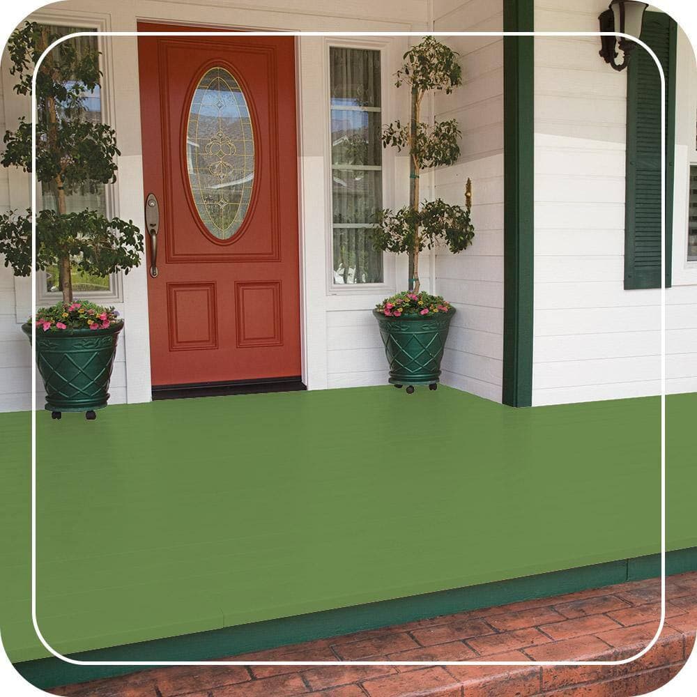 BEHR PREMIUM #P380-6 Low-Lustre Enamel Interior/Exterior Porch and Patio Floor Paint (2)
