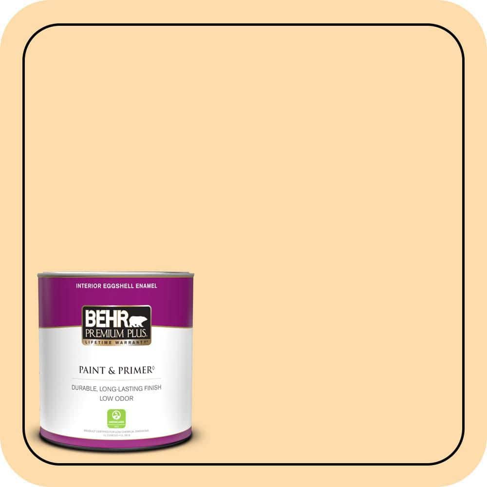 BEHR PREMIUM PLUS #P240-2 Peach Glow Enamel Low Odor & Primer (1)