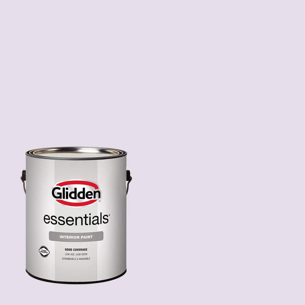Glidden Essentials 1 gal. PPG1176-2 Orchid Lane Semi-Gloss Interior Paint