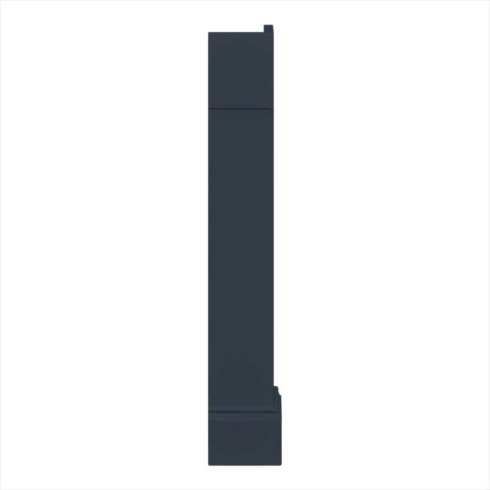Hampton Bay Avondale/Leyton 5.75 in. W x 5.75 in. D x 34.5 in. H Corner Post End Panel in Ink Blue