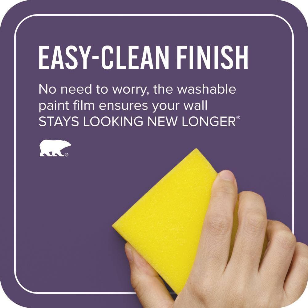 BEHR ULTRA 1 qt. #P570-7 Proper Purple Extra Durable Flat Interior Paint & Primer (4)