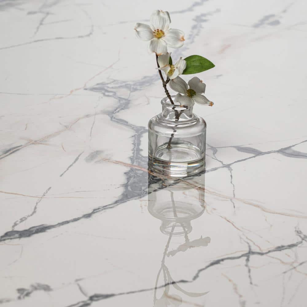 MSI Lockson Mix 16 in. x 32 in. Polished Porcelain Marble Look Floor and Wall Tile (3.55 sq. ft./Each) (3)