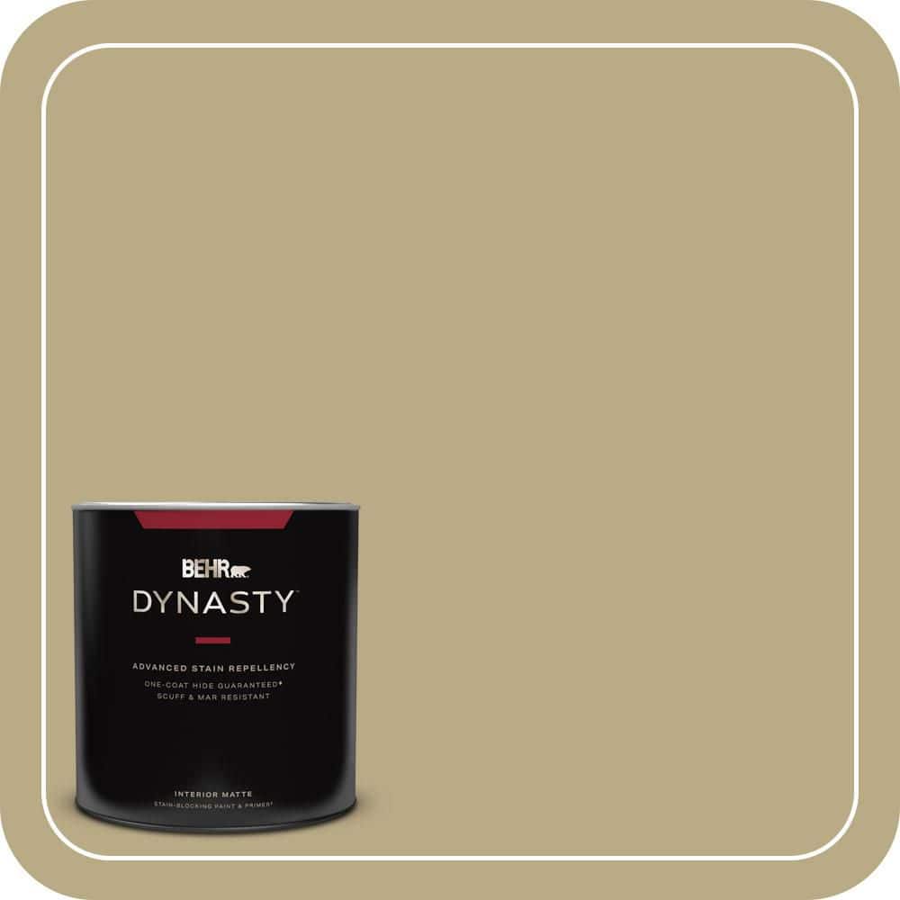 BEHR DYNASTY 1 qt. #PPU8-08A Makrut Lime Matte Interior Stain-Blocking Paint & Primer