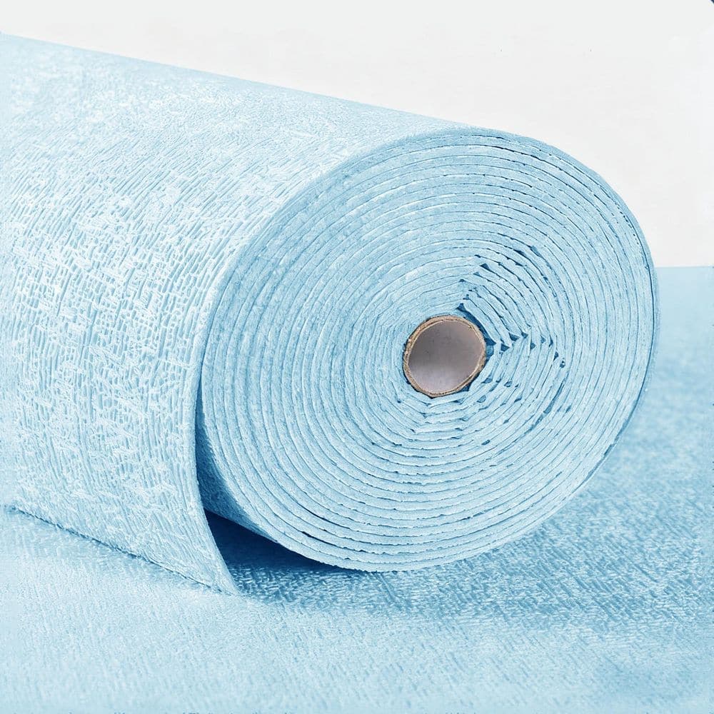 Wellco 19. 7 in. X 16. 4 ft. Thermal Insulation Wallpaper For Bedroom, Living Room, Blue (1)