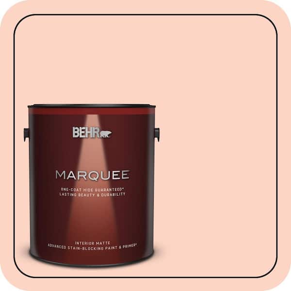 BEHR PREMIUM PLUS #210A-2 Coral Dune Enamel Low Odor & Primer (2)