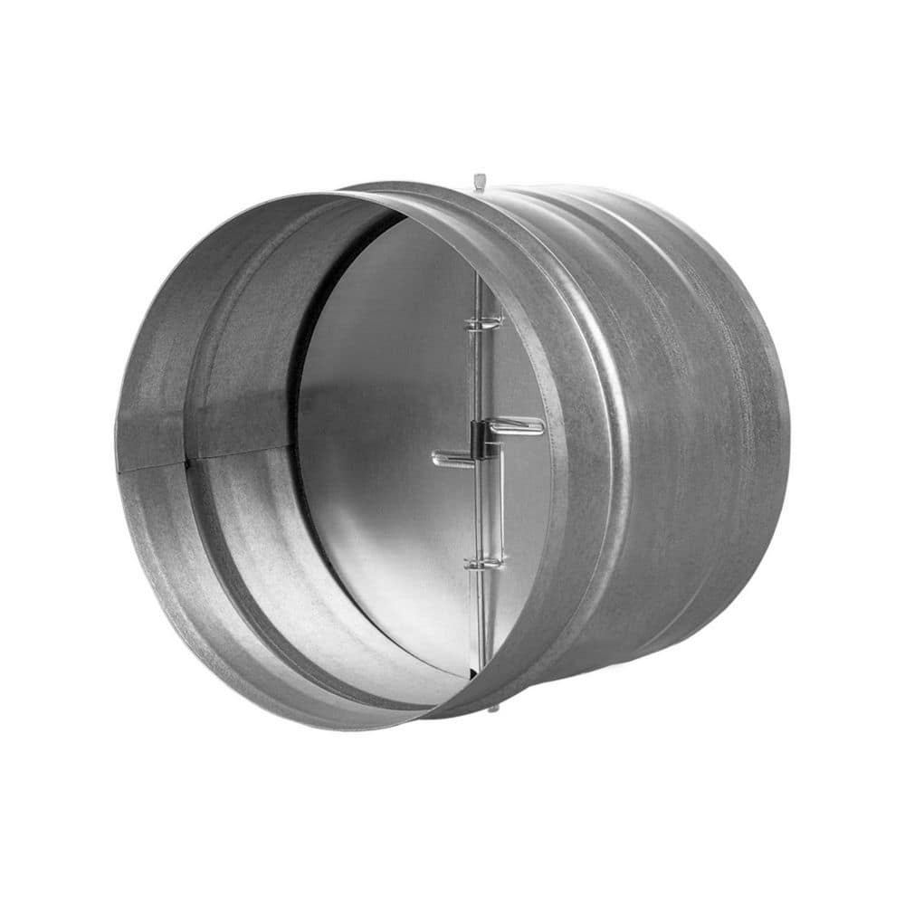 VENTS-US 4 in. Galvanized Back-Draft Damper with Rubber Seal (2)
