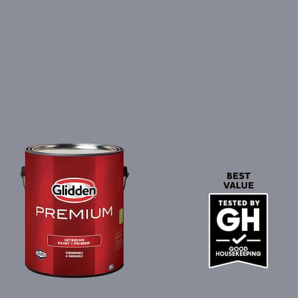 Glidden Premium 1 gal. PPG1043-5 Flannel Pajamas Eggshell Interior Paint (2)