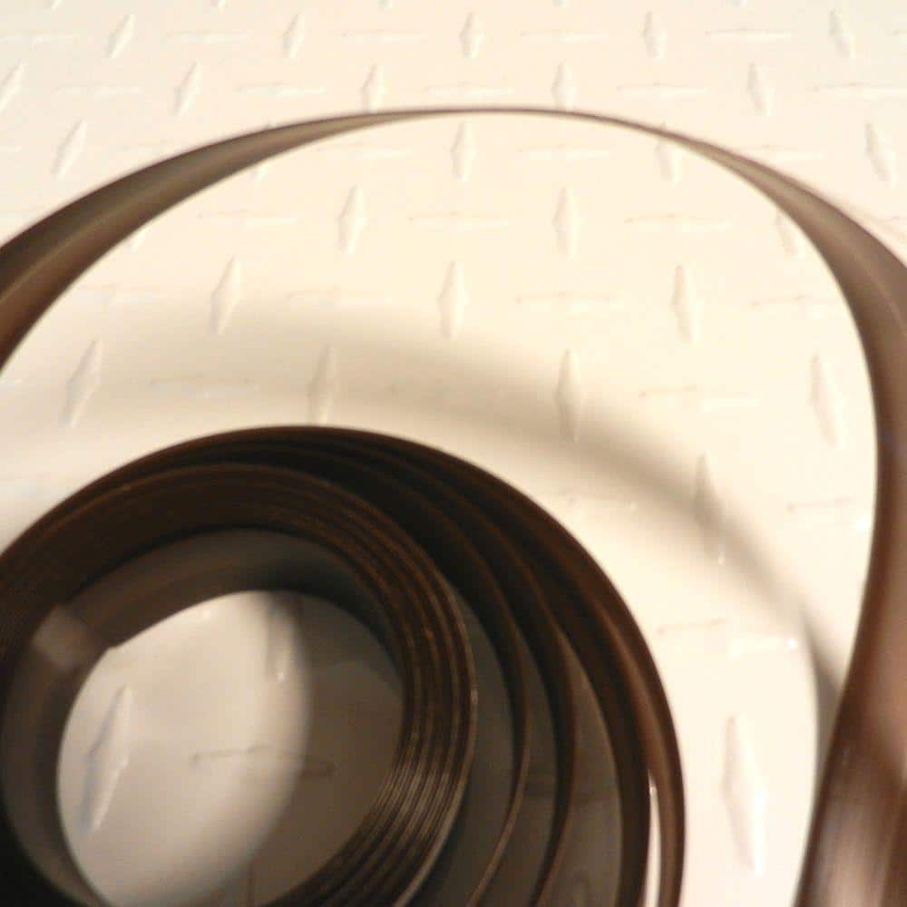 M-D Building Products 0.375 in. x 17 ft. Brown V-Flex Weatherstrip Adhesive Roll (3)