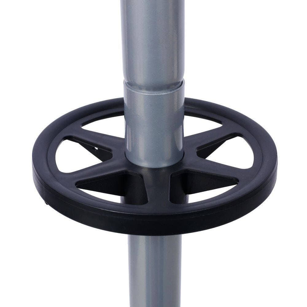 Amucolo Storage Stand with Wheels 275 lbs. Total Capacity Uses Six 2 in. Swivel Caster Wheels Green Color (3)