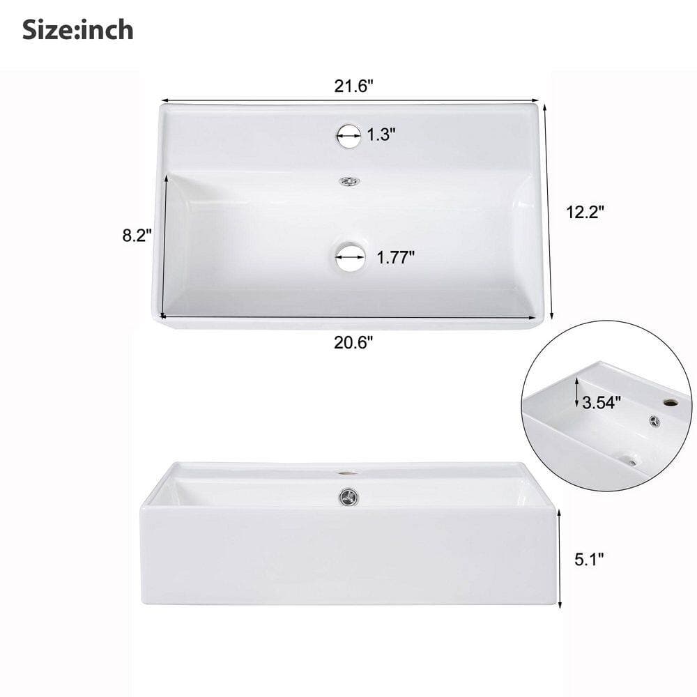 Siavonce 21.6 in. W x 12.2 in. D x 33.9 in. H White Linen Cabinet in white (3)