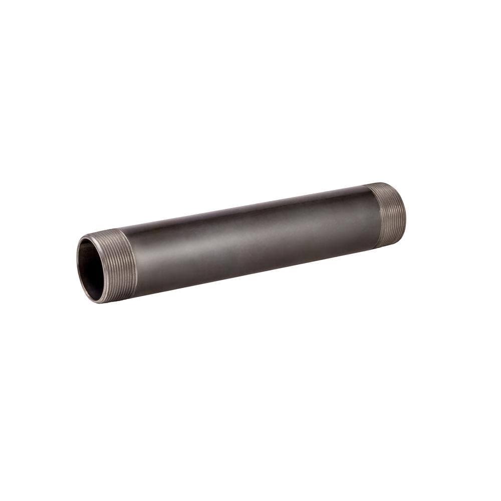 Southland 2 in. x 12 in. Black Nipple