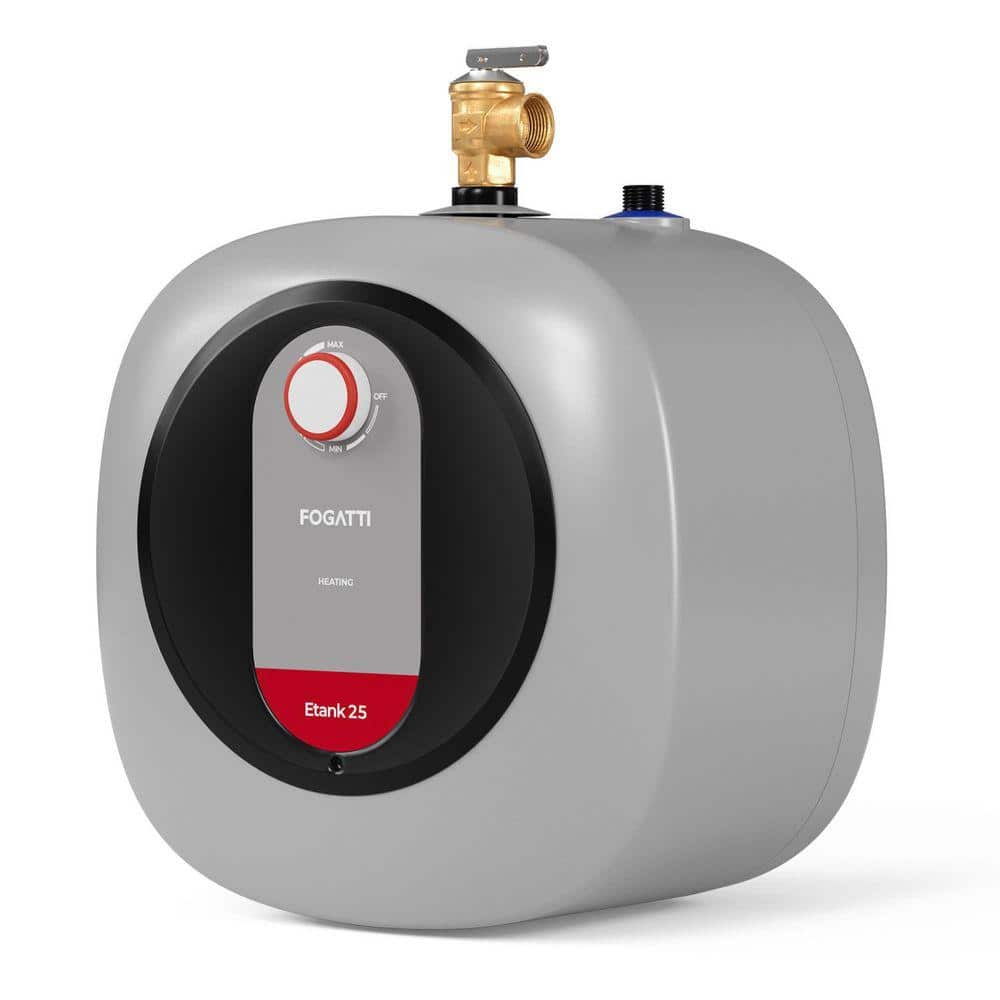 FOGATTI Etank 1440-Watt 120-Volt Plug-In Point of Use Electric Tank Water Heater with 6-Year Warranty