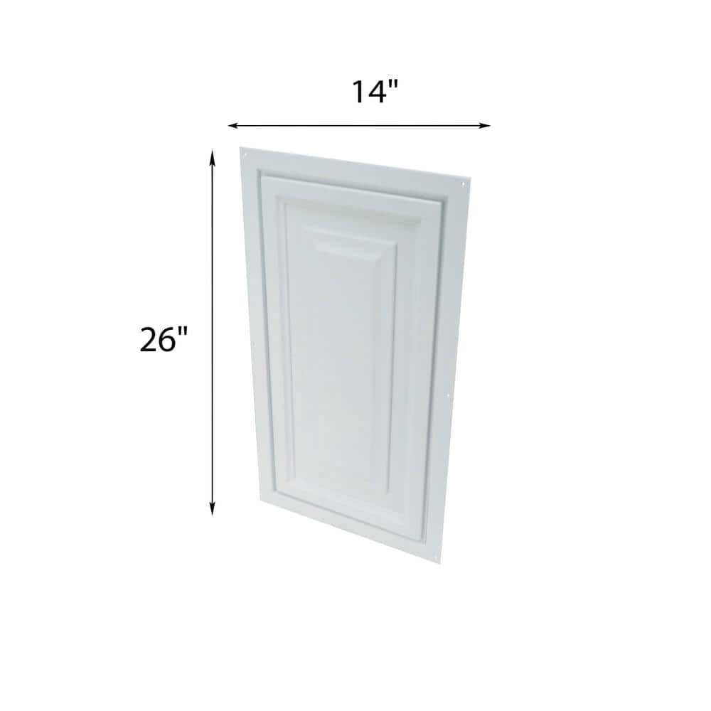 Viega Manabloc 14 in. x 26 in. Plastic Access Panel (Max 16 ports) (2)