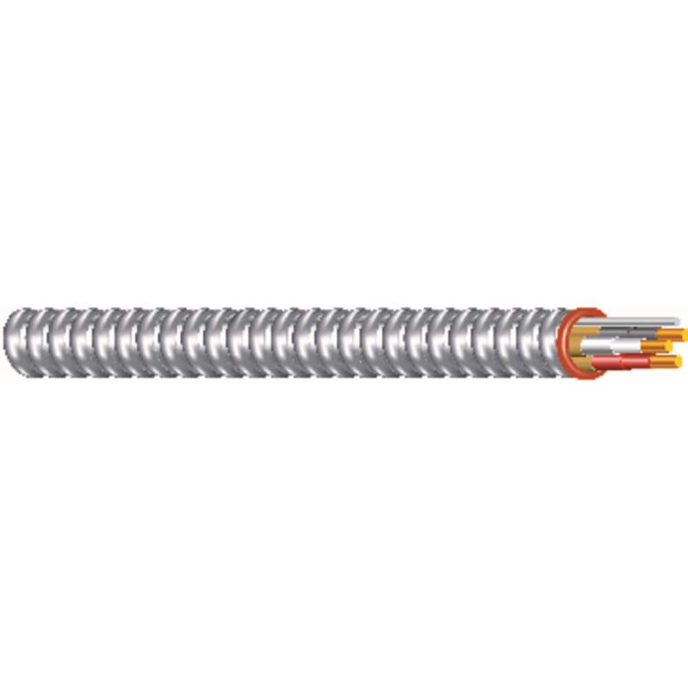 Southwire 100 ft. 14/3 600-Volt Duraclad Type BX/AC SA Light-Weight Steel Armored Cable Coil (2)