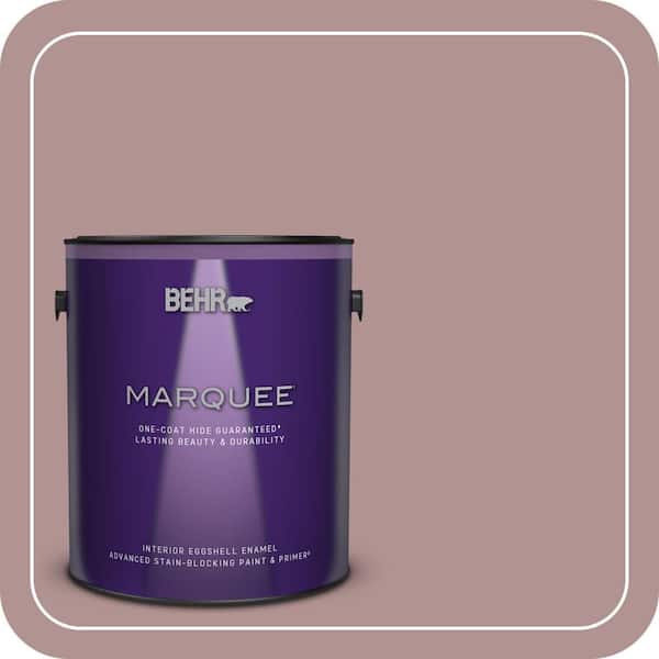 BEHR MARQUEE 1 gal. #MQ1-46 Antoinette One-Coat Hide Eggshell Enamel Interior Paint & Primer (2)