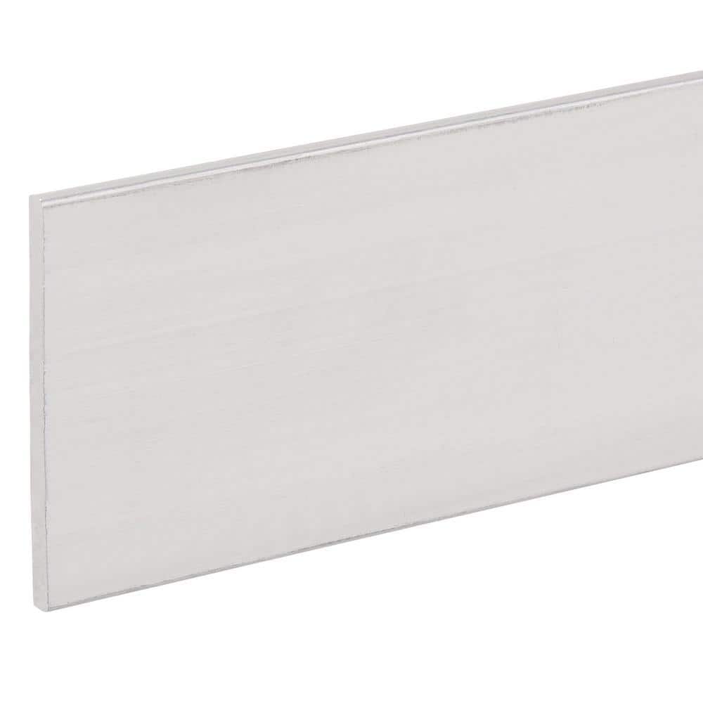 Everbilt 2 in. x 8 ft. - 1/8 in. Thick Aluminum Flat Bar (4)