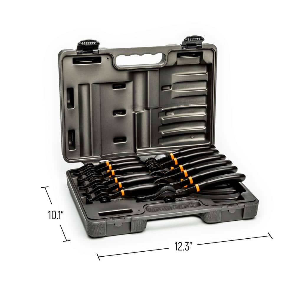 GEARWRENCH Fixed Tip Convertible Snap Ring Pliers Set (12-Piece) (3)