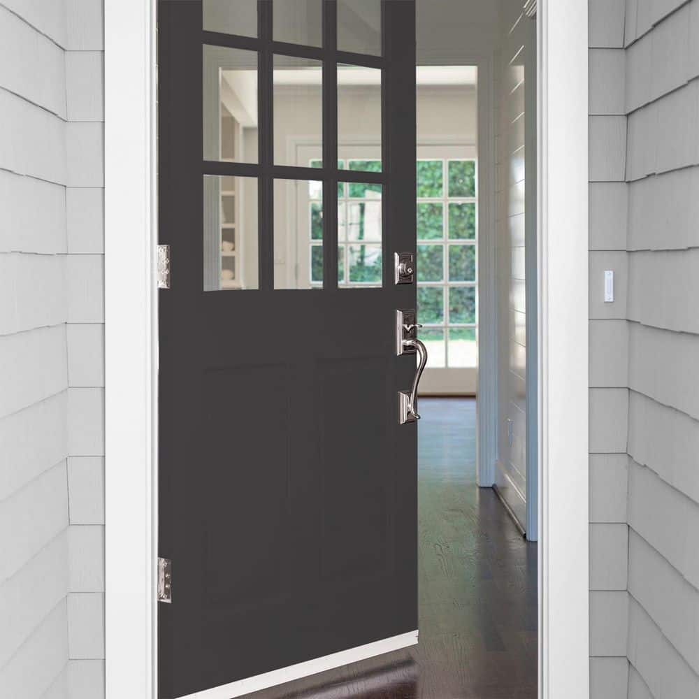 Glidden Premium Black Magic PPG1001-7 Exterior Latex Paint (3)