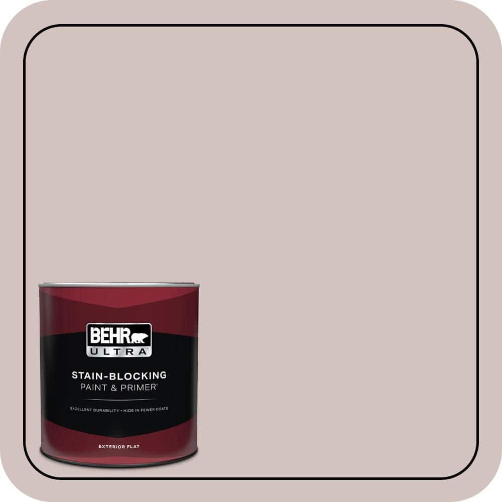 BEHR ULTRA 1 qt. #MQ3-01 Josephine Flat Exterior Paint & Primer