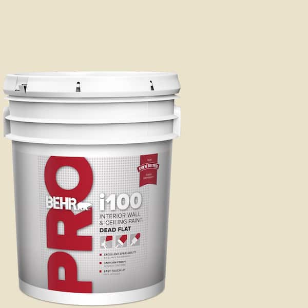BEHR PRO 5 gal. #ECC-17-2 Dry Creek Dead Flat Interior Paint (2)