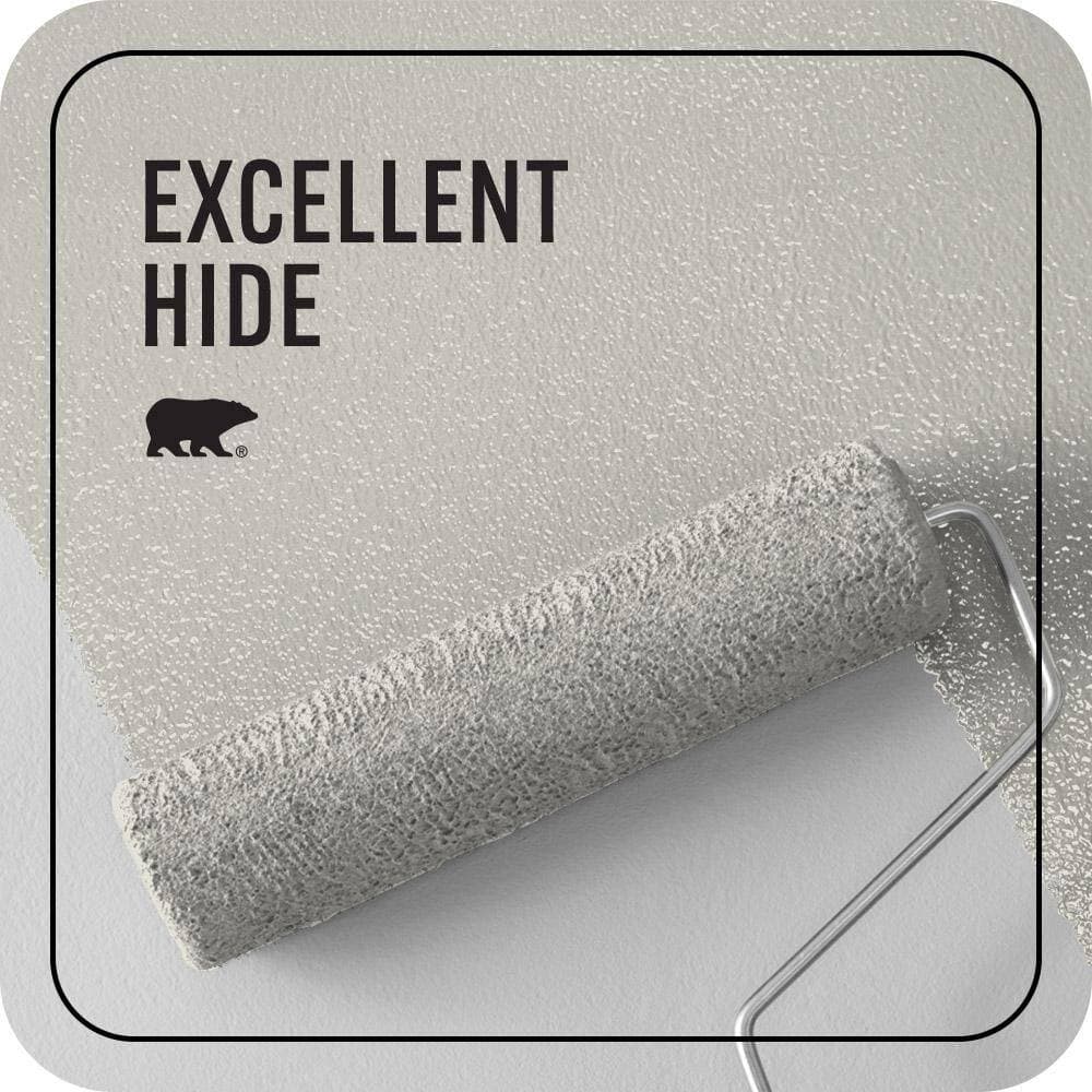 BEHR PREMIUM PLUS 5 gal. #PPU24-15 Mission White Ceiling Flat Interior Paint & Primer (3)