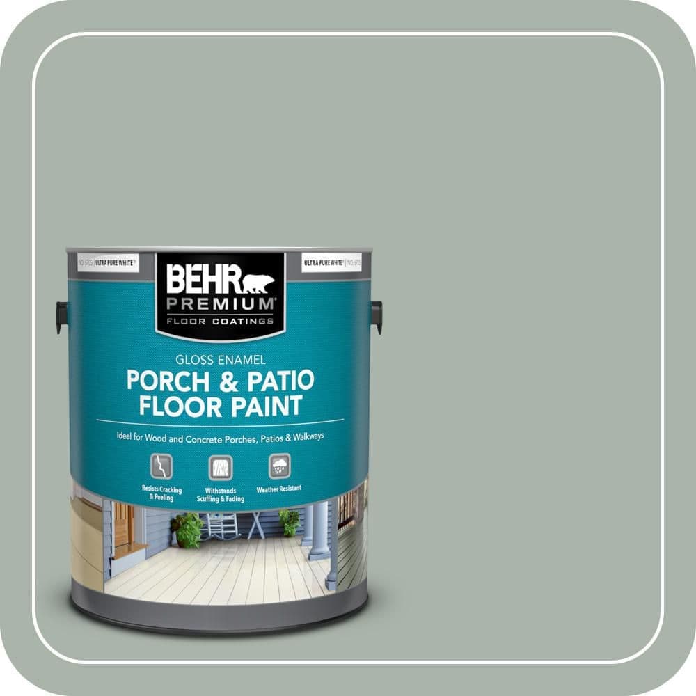 BEHR PREMIUM 1 gal. #BXC-38 Alpine Air Gloss Enamel Interior/Exterior Porch and Patio Floor Paint