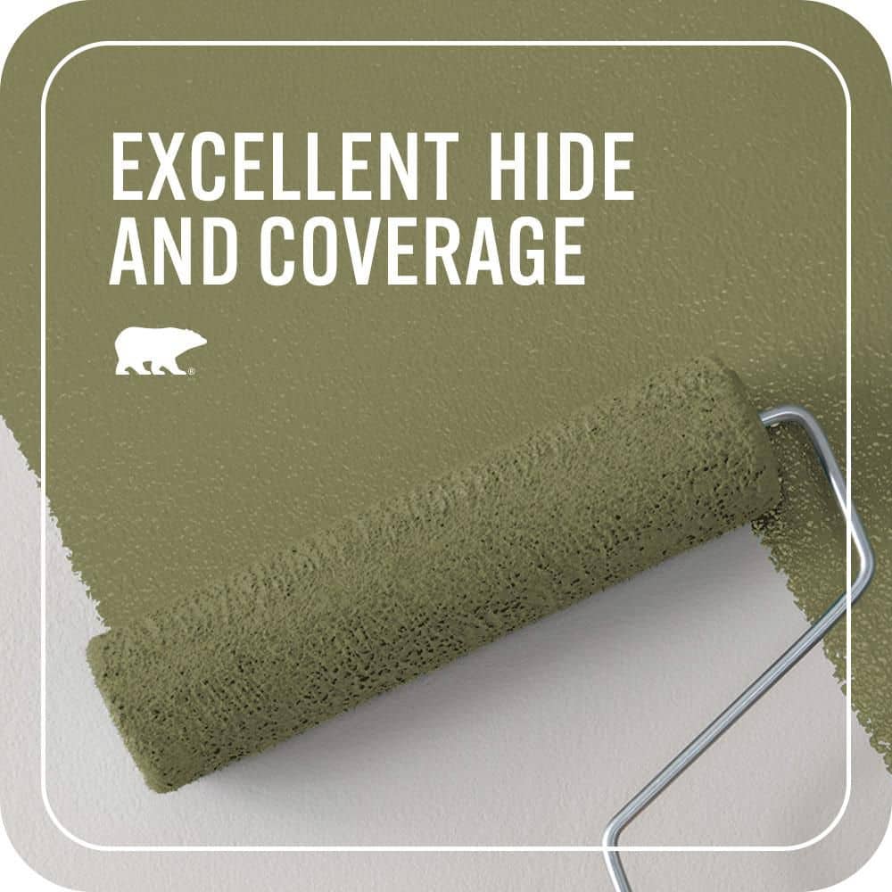 BEHR PREMIUM PLUS #PMD-47 Martini Olive Enamel & Primer Color Sample (4)