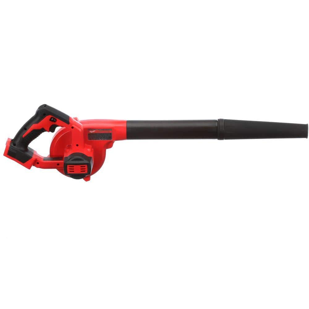 Milwaukee M18 18V Lith-Ion Cordless Compact Blower w/ 2.0 Ah Battery (4)
